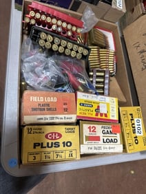 Long & shotgun ammunition ammo lot
