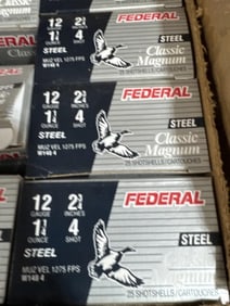 Shotgun ammunition ammo lot 12 gauge