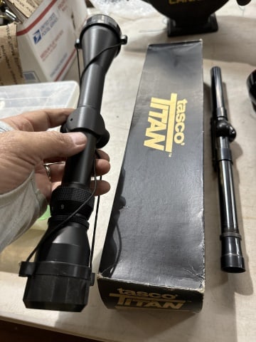 7 scopes - 3 in boxes: local pick up only- No Shipping on this lot -