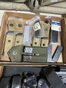 Military gun clips magazines