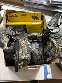 Rain gear n handgun hooks in box