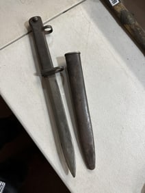 Bayonet w/ scabbard