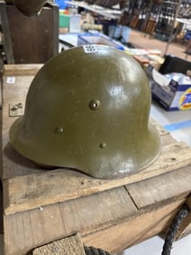 Vintage military helmet
