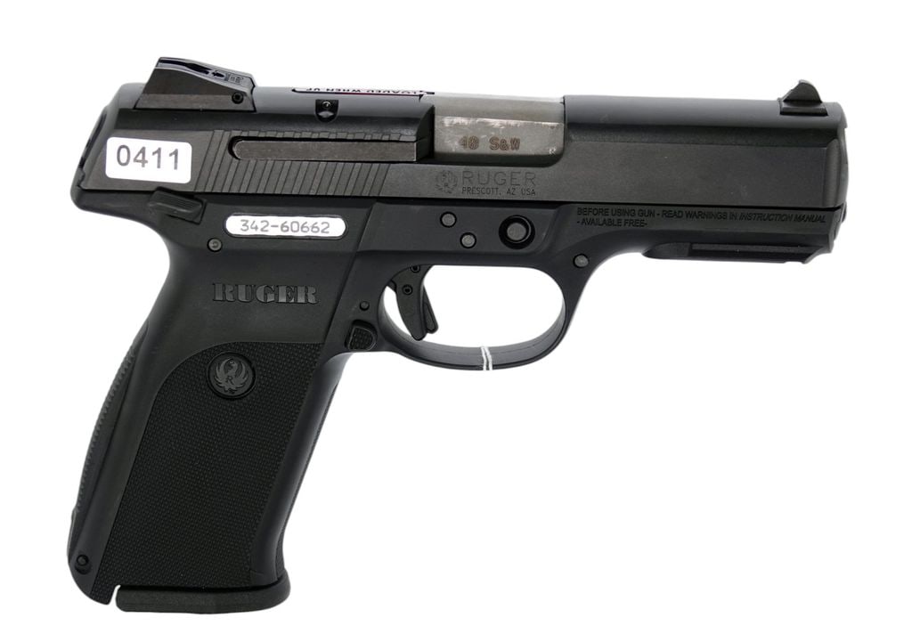 Ruger-Model:SR40-.40S&W-Pistol: 2024-00223 - Ruger - Model:SR40 - Serial #: - 342-60662 - .40S&W - Pistol - "as is", normal wear and tear, Property being sold is not new! Dents, dings, scratches and other damage may be present. All 