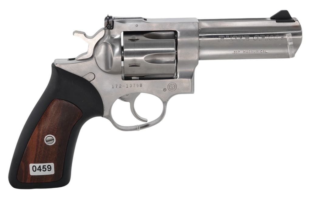 Ruger-Model:GP100-.357 Magnum-Revolver: 2024-00291 - Ruger - Model:GP100 - Serial #: - 172-13798 - .357 Magnum - Revolver - "as is", normal wear and tear, Property being sold is not new! Dents, dings, scratches and other damage may be prese