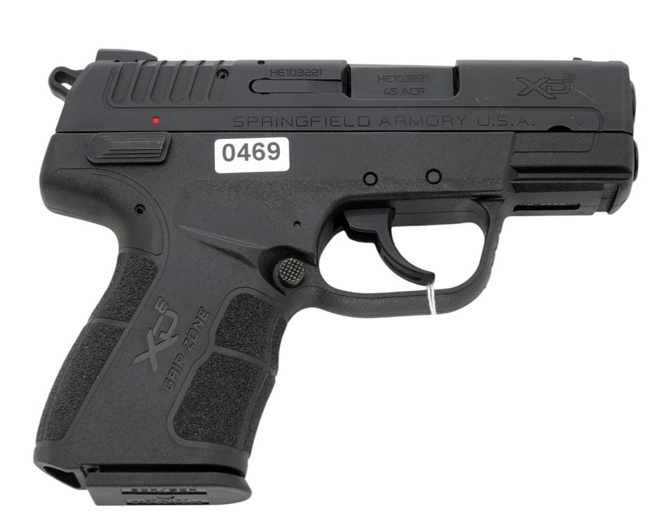 Springfield Armory-Model:XP-.45 ACP-Pistol: 2024-00319 - Springfield Armory - Model:XP - Serial #: - HE103221 - .45 ACP - Pistol - "as is", normal wear and tear, Property being sold is not new! Dents, dings, scratches and other damage may be pr