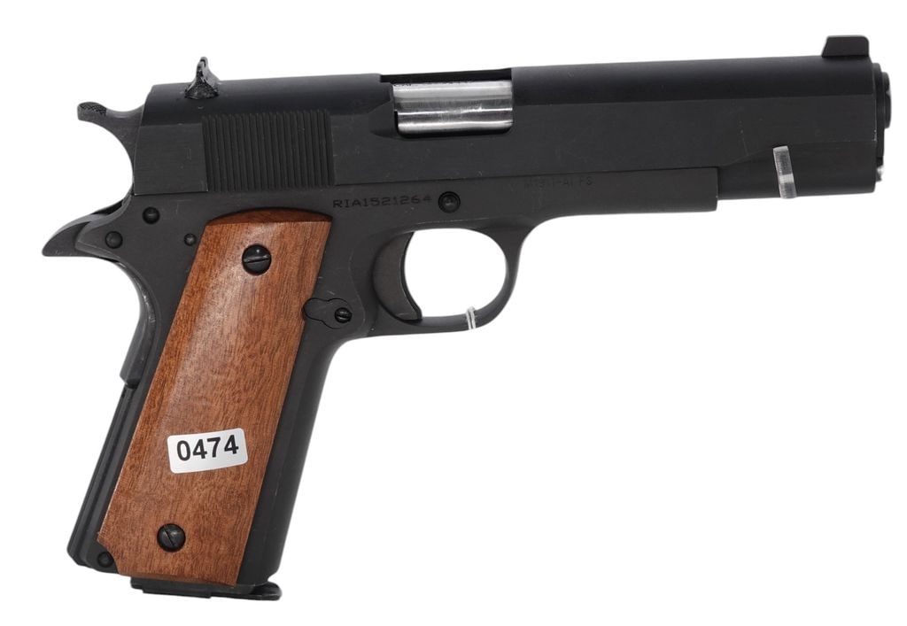 Rock Island Armory-Model:not marked-.38-Pistol: 2024-00321 - Rock Island Armory - Model:not marked - Serial #: - RIA1521264 - .38 SUPER - Pistol - "as is", normal wear and tear, Property being sold is not new! Dents, dings, scratches and other dama