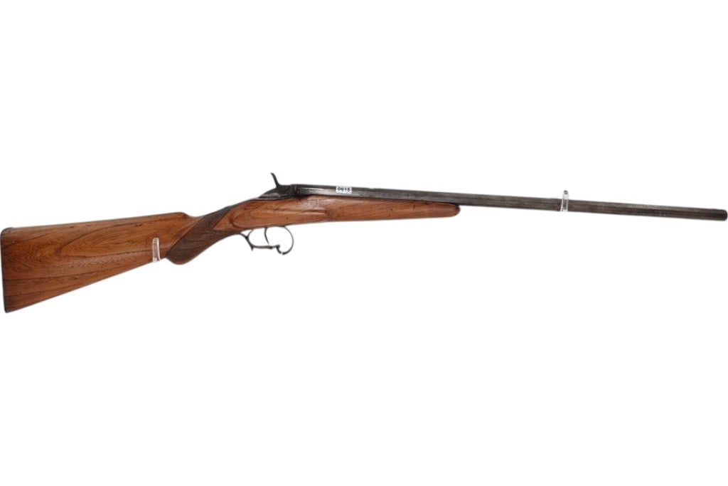 Belgium-Model:Flobert-.22 Long Rifle-Rifle: 2024-00216 - Belgium - Model:Flobert - Serial #: - nsn - .22 Long Rifle - Rifle - "as is", normal wear and tear, Property being sold is not new! Dents, dings, scratches and other damage may be present
