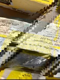 Bullet shotgun slugs n empty shot capsules