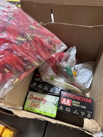2 boxes Mixed shotgun ammo n reloading shells