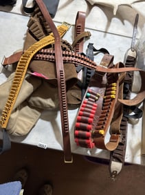 Mixed ammo belts pistol rifle n shogun