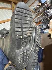 3 pairs hunting boots slightly used