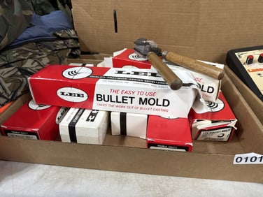 7 bullet molds LEE I. Boxes