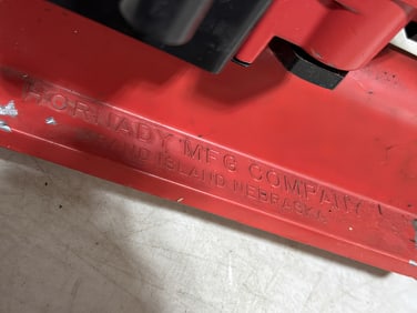 Gun reloading machine Hornady