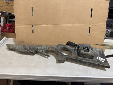 Plastic rifle stock realtree ACU draw