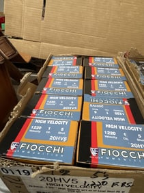 Shotgun ammo boxes may be partially full