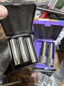 2 boxes gun dies tools n more