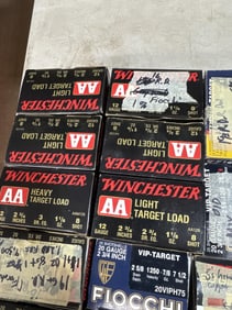 Shotgun ammo boxes may be partially full