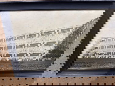 US Navy air ship panoramic photo