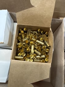 Brass lot Boxes may be partially full