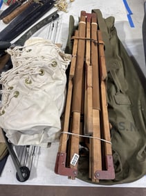 Naval Military folding cot n hammock