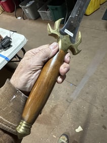 Sword in scabbard Pakistan 31" long