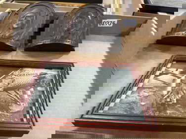 Spirit St Louis Charles Lindbergh bookends photo