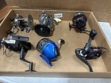 6 fishing reels