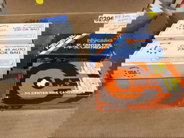 Hand gun pistol ammo