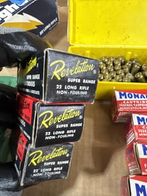 Hand gun pistol ammo boxes may not be full