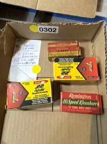 Hand gun pistol ammo boxes may not be full