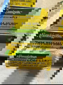 Long gun rifle ammo boxes may not be full