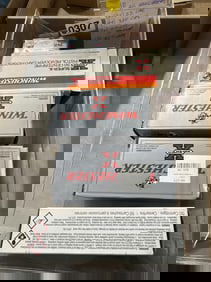 Hand gun pistol ammo boxes may not be full