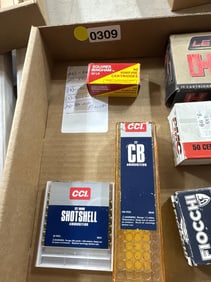 Long gun rifle ammo boxes may b partially full