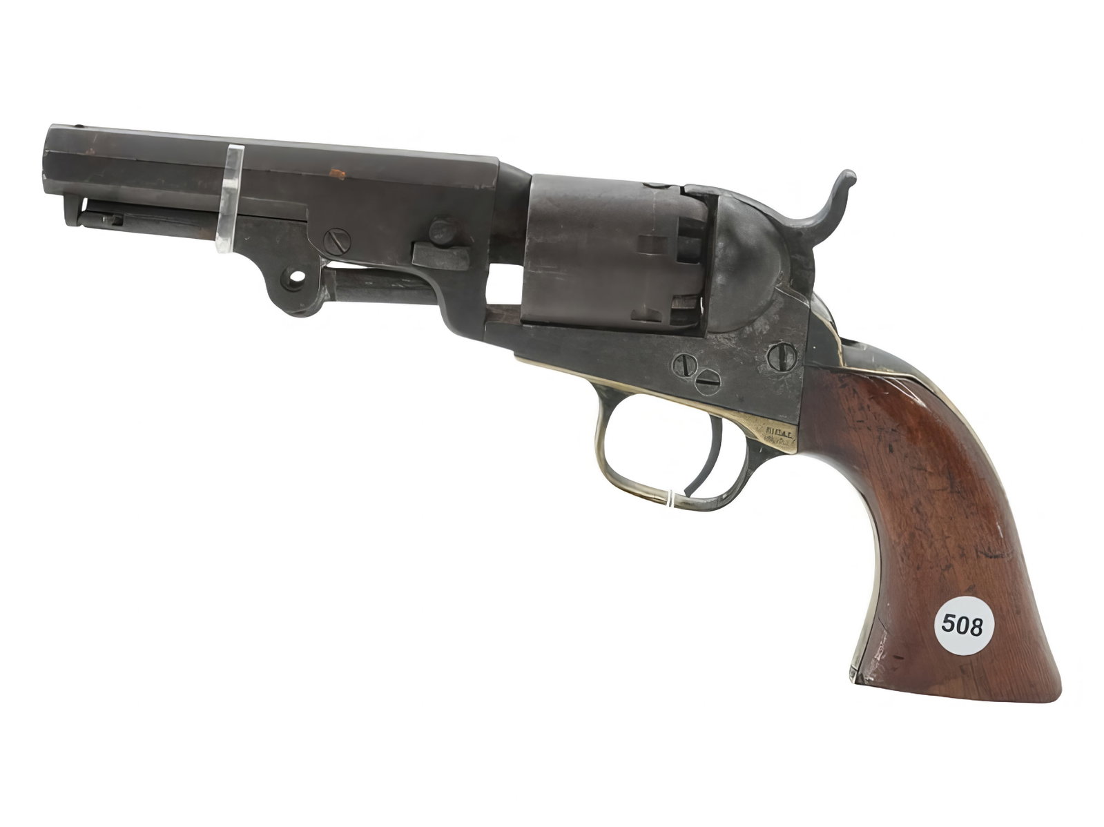Colt-Model:1849 Pocket Revolver-.31-Revolver: 2025-00156 - Colt - Model:1849 Pocket Revolver - Serial #: - 241528 - .31 - Revolver - "as is", normal wear and tear, Property being sold is not new! Dents, dings, scratches and other damage may be pr