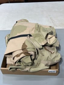 Camouflage Coveralls And Trousers Set