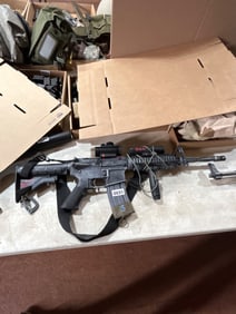 Replica Rifle with Accessories