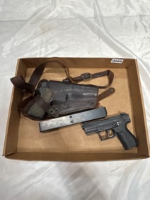 Replica Pistols with Holster and Magazine
