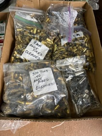 9mm Once-Fired Cleaned Casings