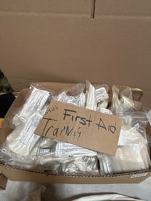 First Aid Training Supplies