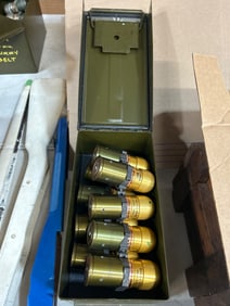 Dummy 40mm Grenade Rounds in Ammo Can
