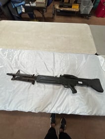 Replica Rifle with Detailed Markings