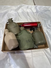 Military-Style Water Canteens