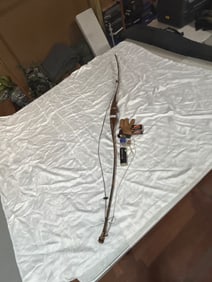 Custom Howatt Recurve Bow with Accessories