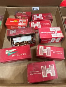 Boxes of Rifle Bullets