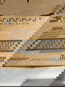 Federal 9mm Luger (+P+) Ammunition