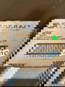 Federal .45 Auto Pistol Ammunition