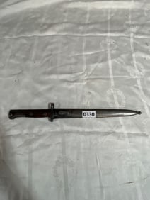 WWII Era Bayonet with Scabbard