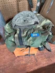 Military-Style Camouflage Gear Lot