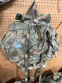 Military-Style Camouflage Backpack